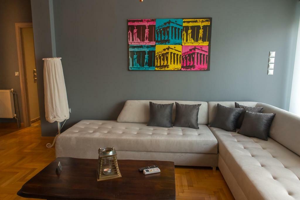 Modern & Stylish Apt At The Heart Of Athens Apartment Bagian luar foto