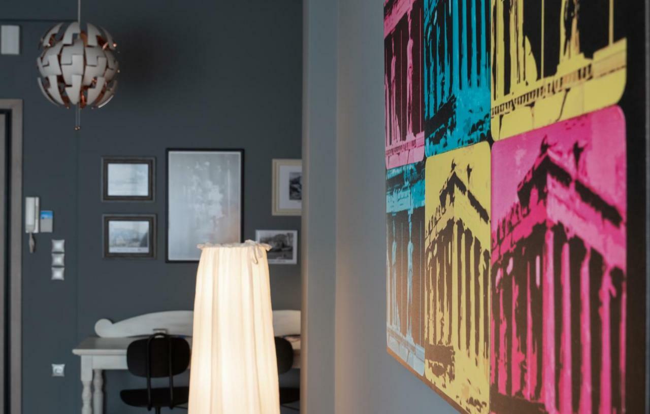 Modern & Stylish Apt At The Heart Of Athens Apartment Bagian luar foto